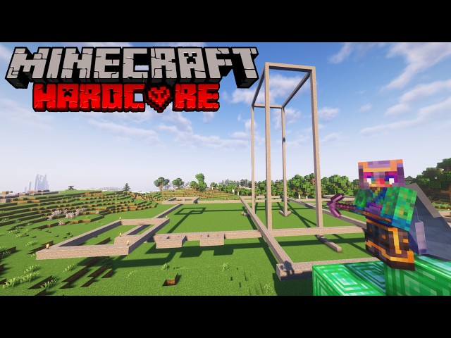 Planning NEW TRADING HALLS in Hardcore Minecraft