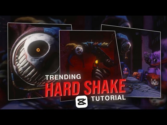 How to make a "HARD SHAKE" Effect on Capcut Tutorial 🔥