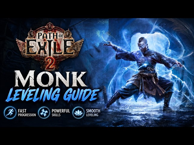 The FASTEST Monk Leveling Guide in Path of Exile 2
