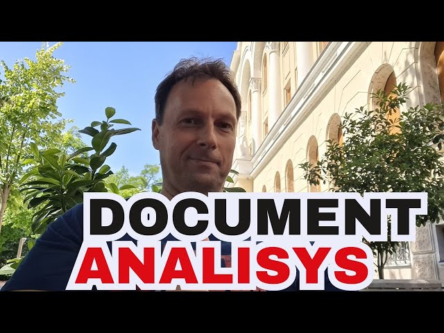 What is Document Analysis?