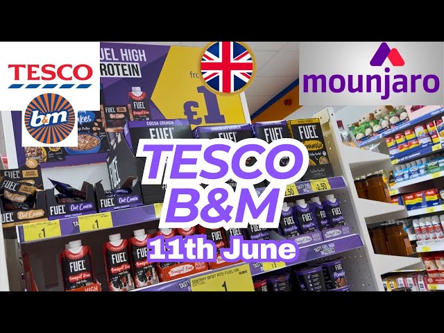 TESCO AND B&M HAUL - weightloss friendly / a couple of things that caught my eye