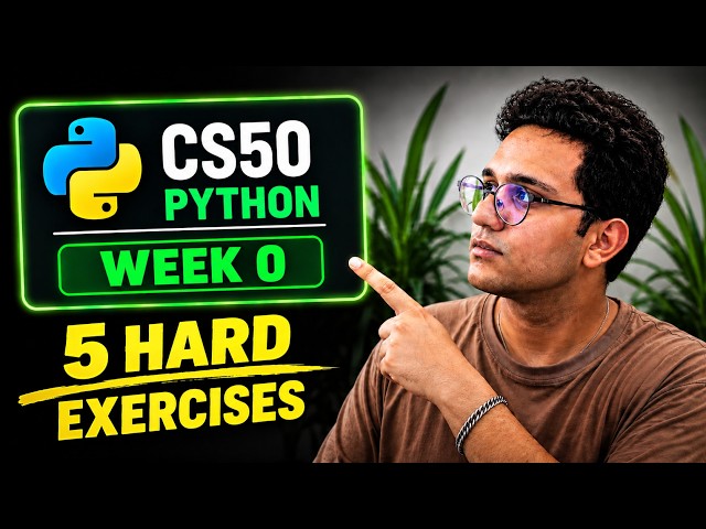 Learning Python with Harvard CS50 | Week 0: Functions and Variables | Part 3