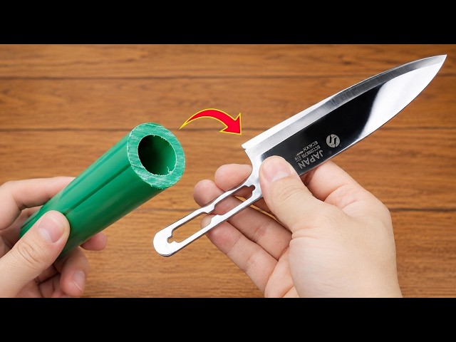 Few People Know This Trick! This Simple PVC Knife Handle Method Will Surprise You