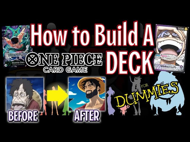 Tips to build your FIRST One Piece Deck for BEGINNERS!