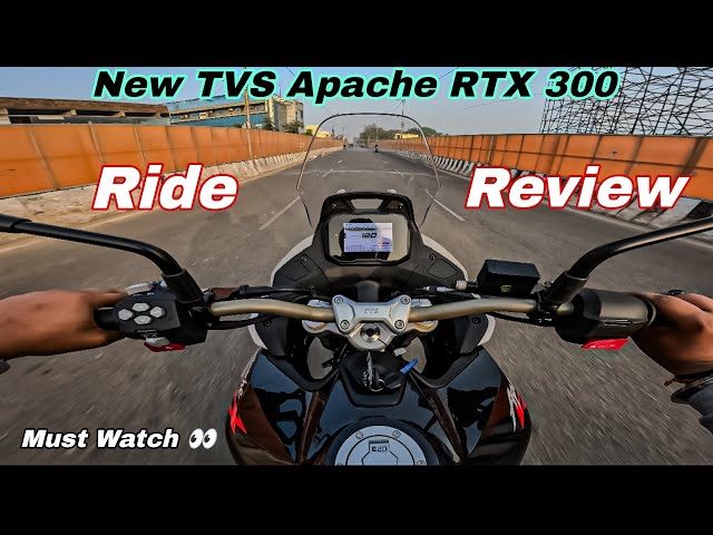 TVS Apache RTX 300 Ride Review | Price , Mileage & Features | Best Adventure Bike Under 2 Lakhs…🔥