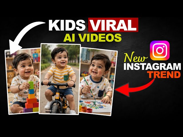 Instagram Viral Baby Ai Video Kaise Banaye || Trending Baby Ai Video Editing Tutorial ||