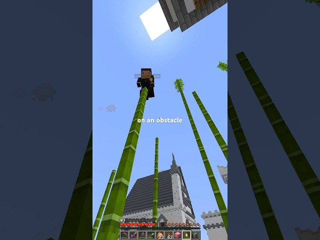 2 Parkour Amateurs vs Goldklumpen #minecraft #parkour #funnymoments #java #bedrock #survival