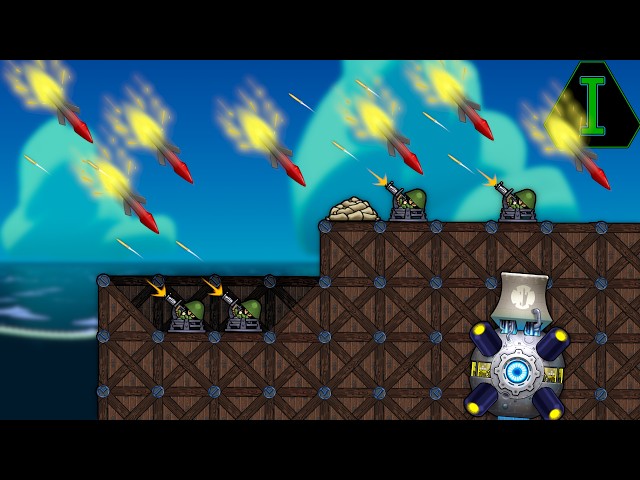 I Turned The Sky into Rockets in Forts - Forts RTS [211]