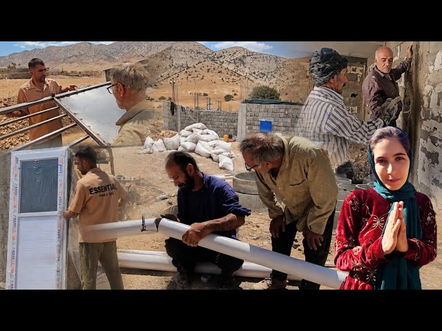 🔥 Fatemeh & Arash’s Nomadic Dream Home Is Finally Coming to Life! 🏡⛰️😱