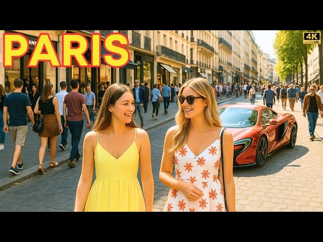 Paris, France 🇫🇷 – THE ULTRA RICH Area in PARIS MOST Expensive Streets 💎 | 4K Paris Walk