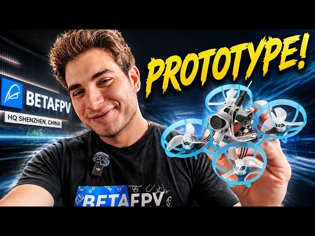 Flying a Prototype Micro FPV Drone at the BETAFPV HQ in Shenzhen China!