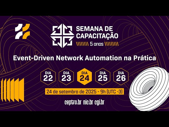 [SemanaCap 11] Event-Driven Network Automation na Prática