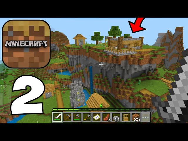 Minecraft Trial 2025 - NEW 1.20.60 UPDATE - Survival Gameplay Part 2 (BUILDING MY FIRST HOUSE)
