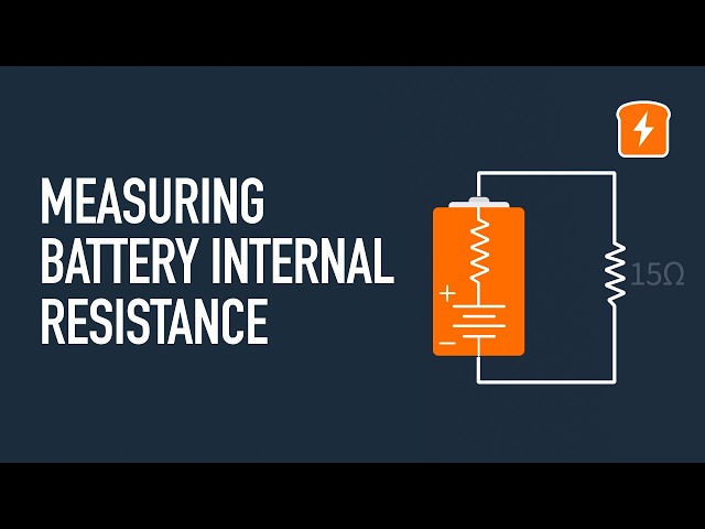 Measuring Battery Internal Resistance (Practical Circuit Demo)
