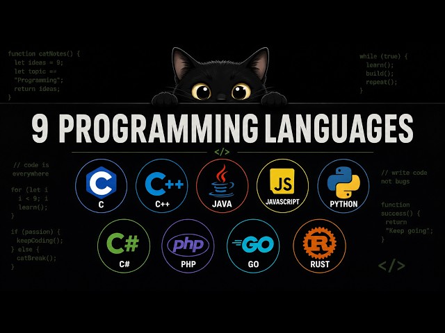 9 Programming Languages You Should Know