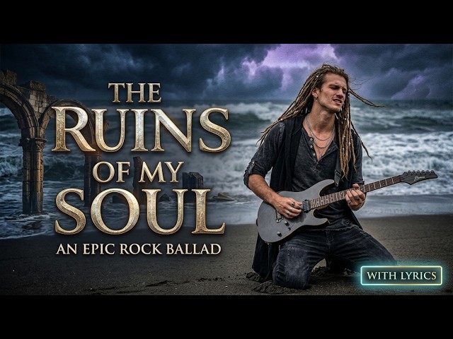 The Ruins of My Soul | Epic Slow Rock Ballad | Emotional Rock Song With Lyrics