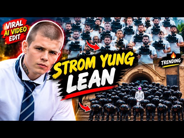 Trending Storm Yung Lean AI Video Editing Tutorial | STORM | GENER&ION Yung Lean Video Editing