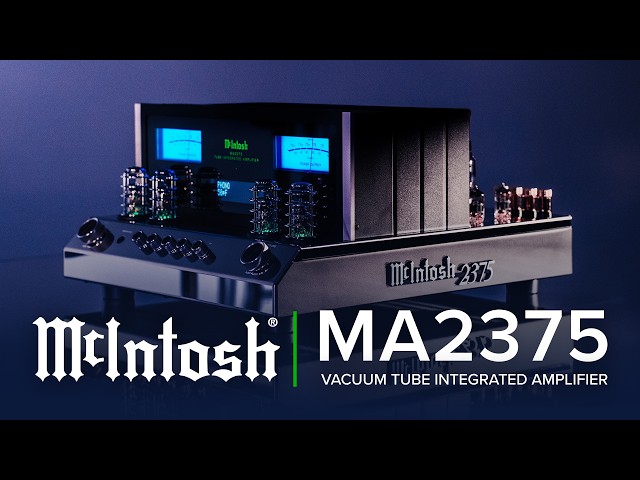 NEW McIntosh MA2375 Review: Their First All-Tube Integrated Amp in Over a Decade