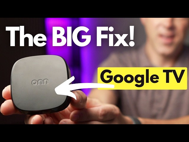 Simple FIX Turns ANY Google TV into APPLE TV