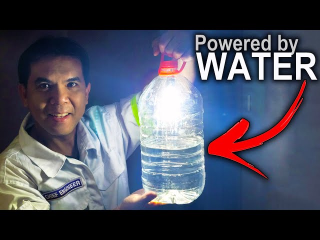 FREE Energy LED Light 100% Working - Simple Science Project with Sea Water