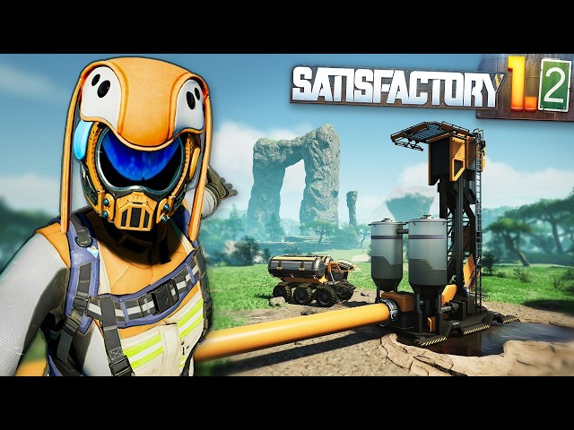 EP. #79 - Construindo minerador de cobre BORA COMPLETAR A MISSÃO (Satisfactory)..