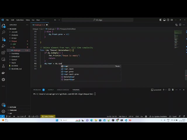 Dequeue Go or Golang
