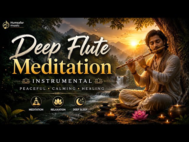 Deep Flute Meditation 🪈 | Peaceful Indian Flute Music for Deep Relaxation, Sleep & Inner Peace