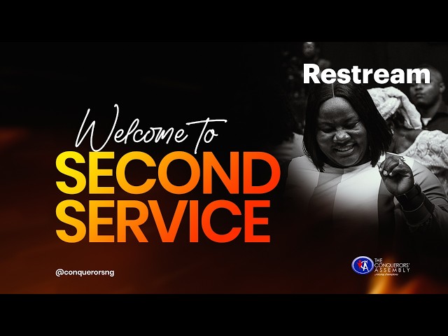 SECOND SERVICE  | SUNDAY 2ND AUGUST 2026 | LIVE BROADCAST