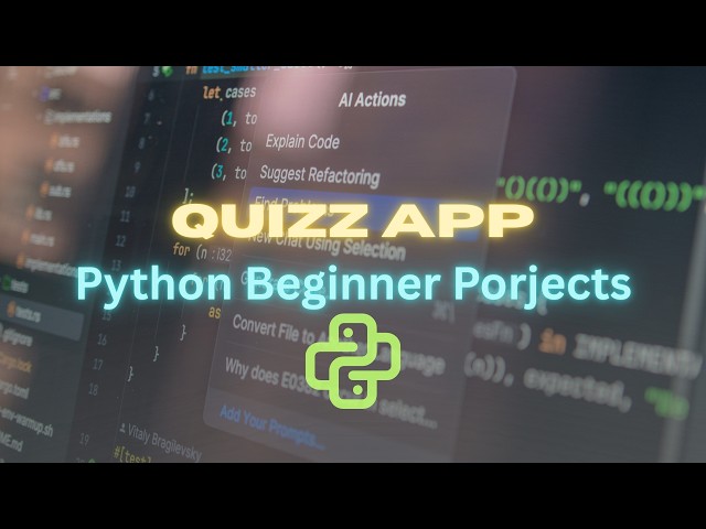 Python Quiz Application Project | Python Console Based Quiz App with Admin Panel | @ExcitedNuclei