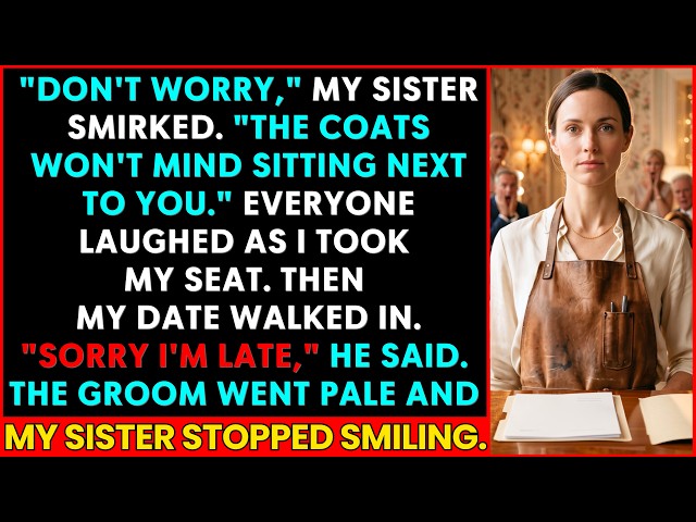 My Sister Seated Me Next to the Coat Closet—Until the Groom Recognized My Date