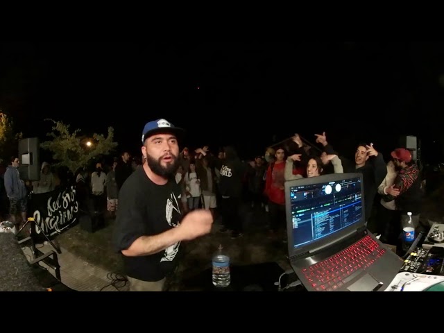 Javier Ortega - Todo +  Hip Hop de la calle (en vivo) -  Video 360°