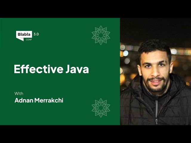 Effective Java by Adnan Merrakchi