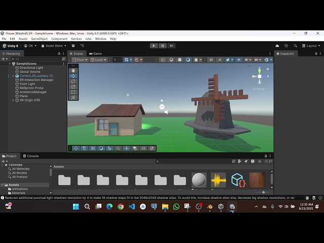 Creating a Real-Time VR Environment | Unity Engine