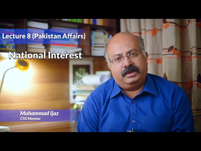 (Lecture 8) National Interests