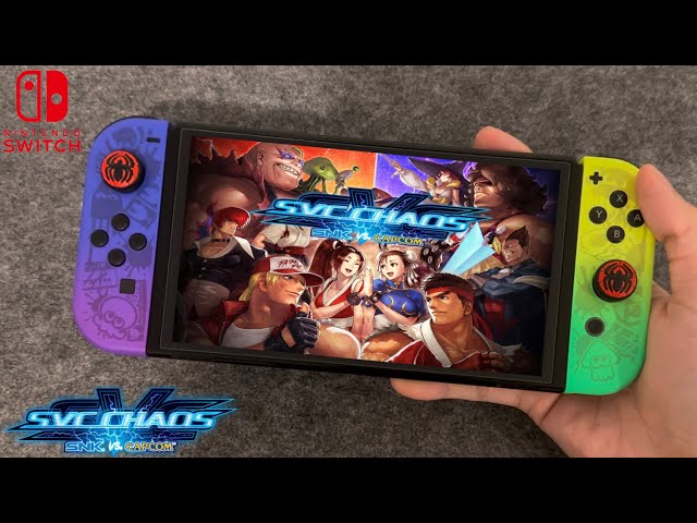 SNK VS. CAPCOM SVC CHAOS on Nintendo Switch Oled Gameplay