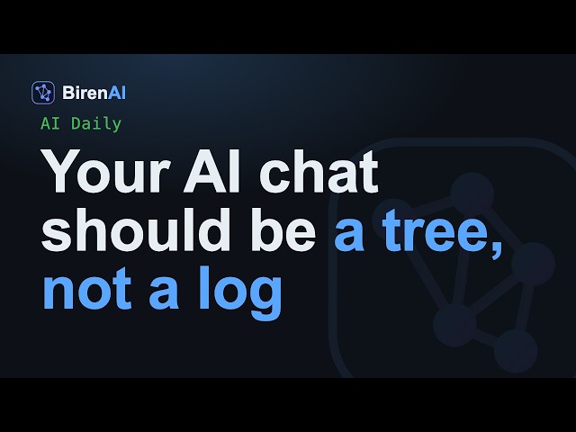 Juggler: an open-source coding agent where your conversation is an editable tree, not a chat log | A