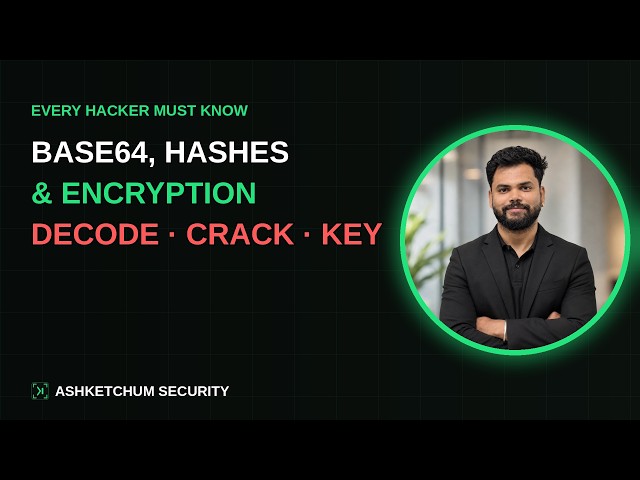 Encoding vs Hashing vs Encryption — Every Hacker Must Know the Difference (Base64, SHA, AES, RSA)