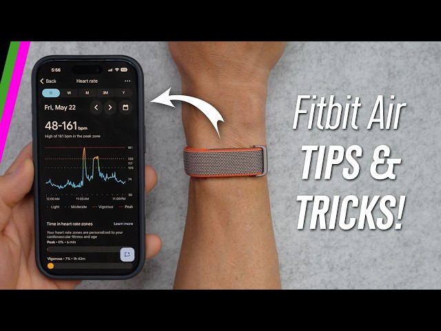 Fitbit Air Top Tips and Tricks // Get Better Data!