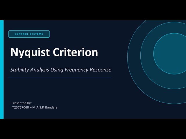 Nyquist Contour Development