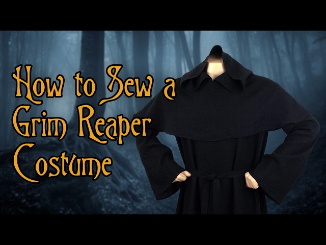 How to Sew a Grim Reaper Costume - Sewing Tutorial