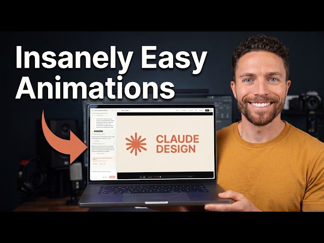 How To Create Stunning Motion Graphics With Claude Design (Dead Simple Animations)