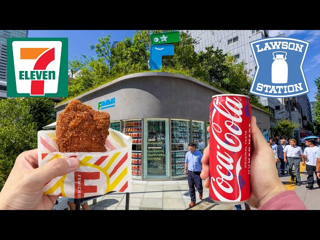 24 Hours Eating Japanese Convenience Store Food