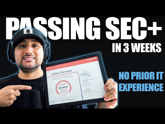 How I Passed The CompTIA Security+ in 3 Weeks (Complete Study Guide & Resources)