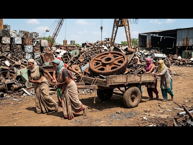 World’s Most Dangerous Foundry Job | How Giant Machine Gears Are Cast by Hand