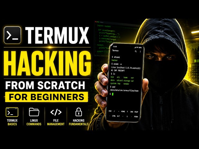 Learn Termux Hacking from Scratch for Beginners (2026)
