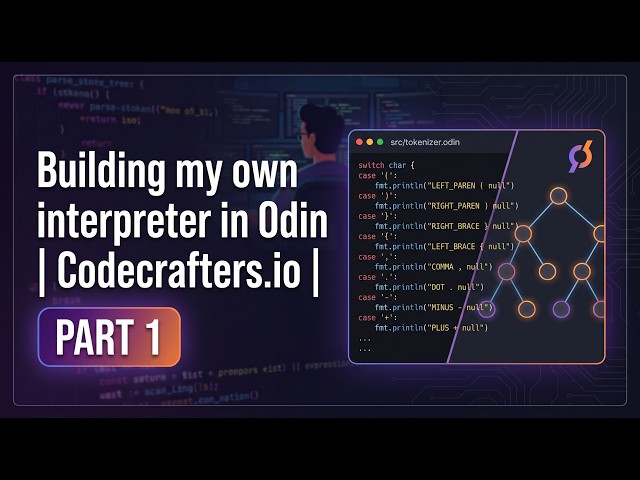 Writing a Lexer in Odin  (Interpreter Part 1 #amharic )
