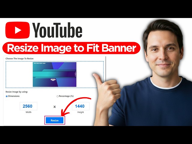 How to Resize an Image to Fit a Youtube Banner on PC (2026 Step by Step Guide)