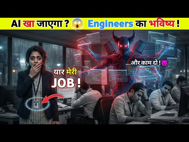 The AI Takeover: Engineers vs AI | किसकी होगी जीत ?😱| Is Coding Still Safe?
