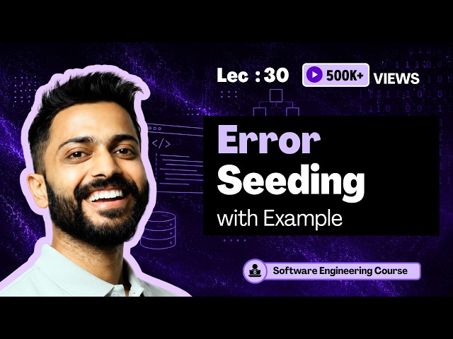 Error Seeding in Software Testing | With Numerical Explanation