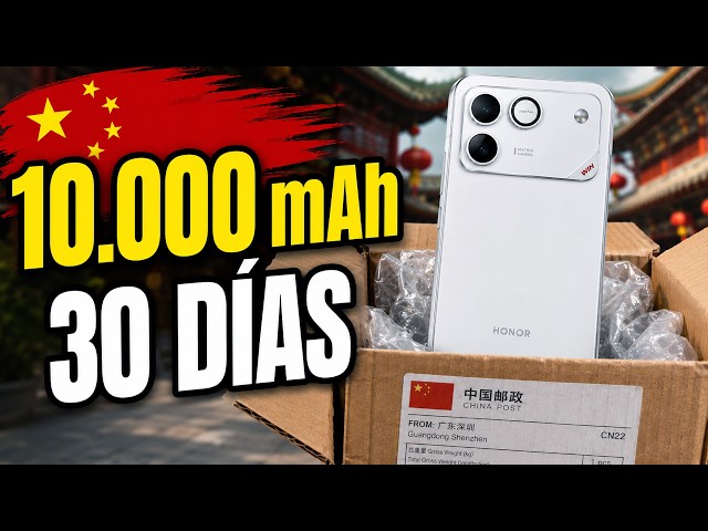 30 DAYS with a CHINESE PHONE with a GIANT BATTERY | Honor WIN RT